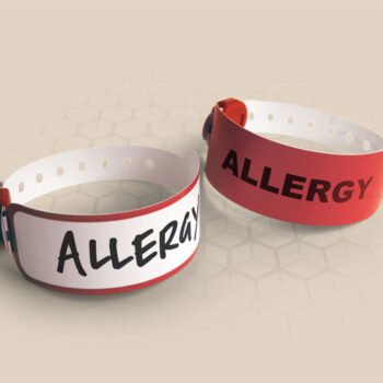 Brenmoor-VIVID-red-coloured-alert-printable-patient-hospital-bracelet